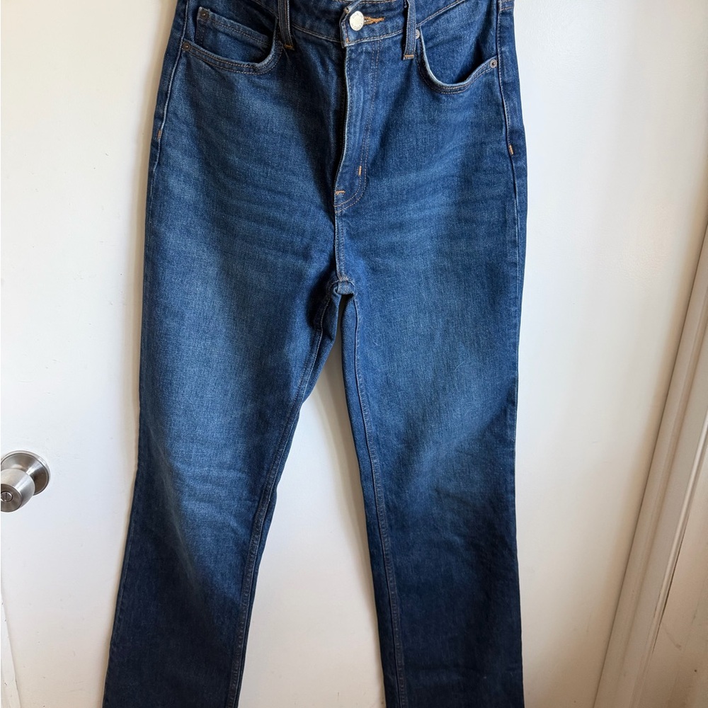 Aritzia High Rise Jeans in Blue